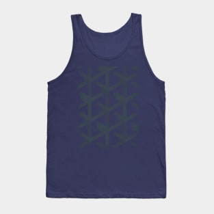 Pattern Block Tank Top